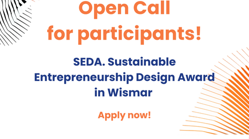 SEDA Open Call Aufruf zur Teilnahme am Sustainable Entrepreneurship Design Award