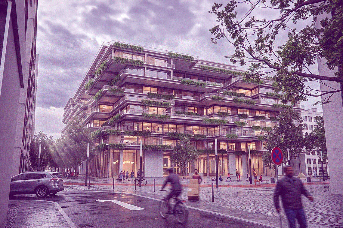 Rendering Außenraum